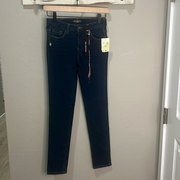 Lucky Brand Girls Jean Zoe Jegging Vintage Skinny Stretch Adjustable Waist Slim - Picture 1 of 15